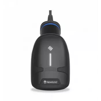 Rankinis brūkšninių kodų skaitytuvas Newland HR33 Marlin 1D/2D CMOS laidinis juodas