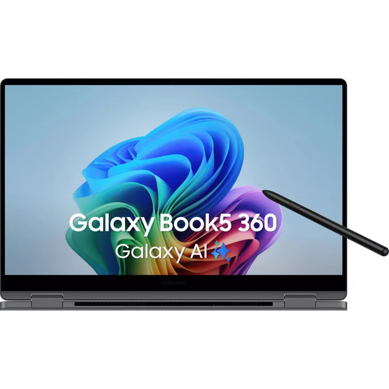 Hibridinis nešiojamas kompiuteris Samsung Galaxy Book5 360 15,6 col. Intel Core Ultra 7 16GB 512GB Intel Arc Graphics Windows 11 Pro