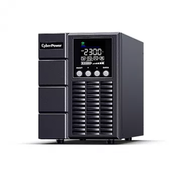 Nepertraukiamo maitinimo šaltinis CYBERPOWER OLS1000EA, internetinė dviguba konversija, 1 kVA/900 W, 3× IEC C13 lizdai, gryna sinusinė banga, LCD, bokštinis