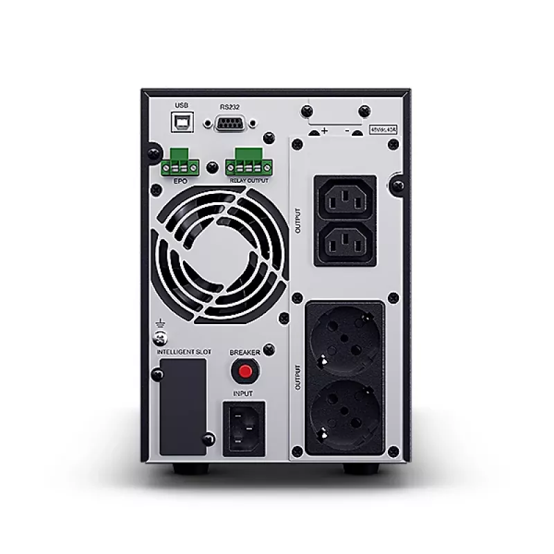 CyberPower OLS1500EA nepertraukiamo maitinimo šaltinis (UPS) Dvigubos konversijos (Online) 1,5 kVA 1350 W 4 kintamosios srovės lizdai