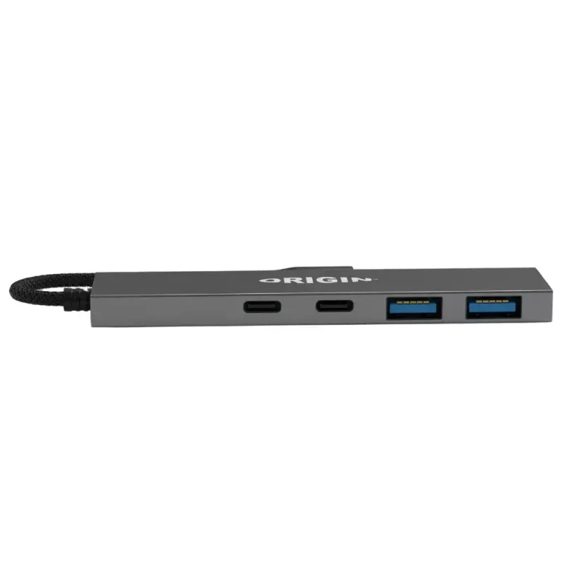 Origin Storage prijungimo stotelė - 2 x USB 3.2 prievadai ir 2 x USB-C prievadai