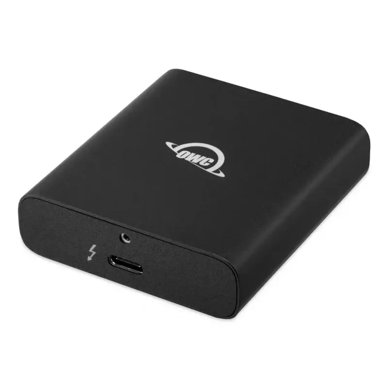 OWC Thunderbolt dviejų DisplayPort adapteris USB grafikos adapteris 7680 x 4320 pikselių juodas