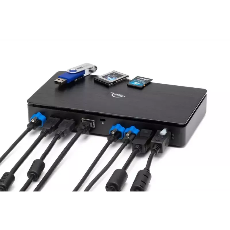 OWC Thunderbolt Pro Dokas Laidinis Thunderbolt 3 Juodas 85W maitinimo tiekimas 40 Gbit/s
