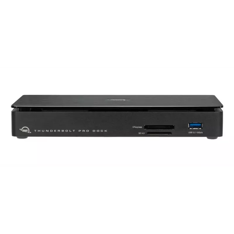 OWC Thunderbolt Pro Dokas Laidinis Thunderbolt 3 Juodas 85W maitinimo tiekimas 40 Gbit/s