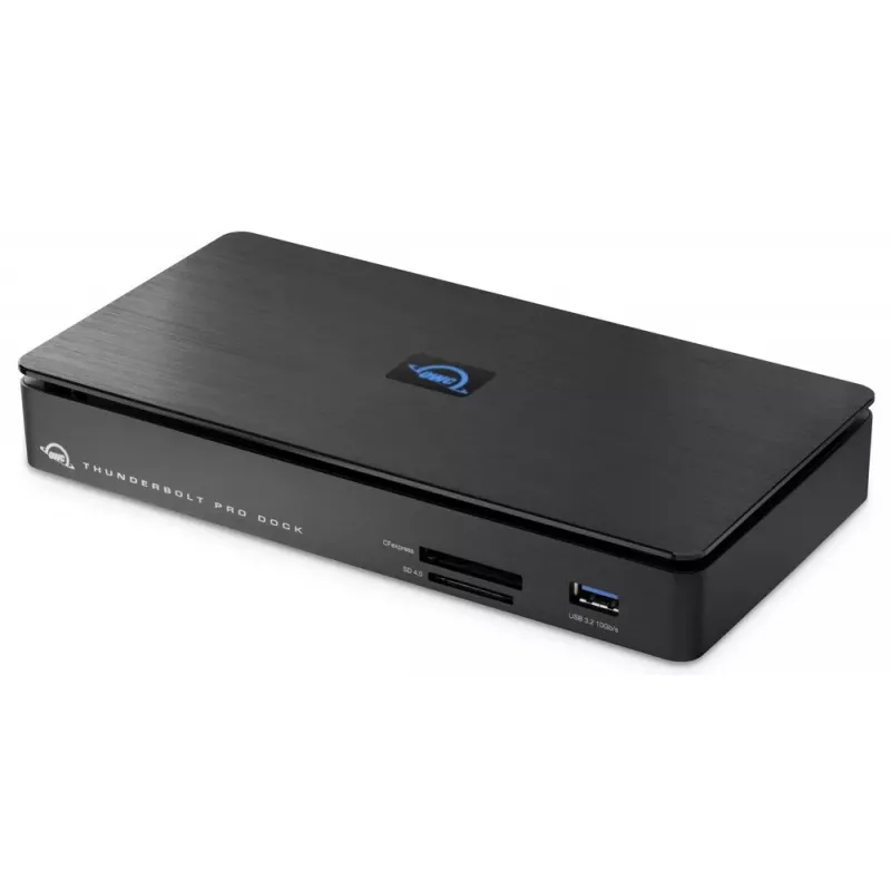 OWC Thunderbolt Pro Dokas Laidinis Thunderbolt 3 Juodas 85W maitinimo tiekimas 40 Gbit/s