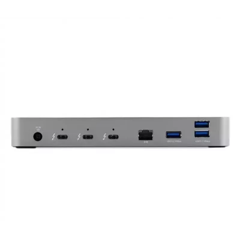 OWC Thunderbolt 4 Wired Dock Juoda Pilka 3.5mm Ethernet 1000 Mbit/s