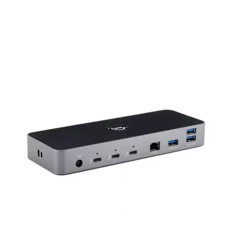 OWC Thunderbolt 4 Wired Dock Juoda Pilka 3.5mm Ethernet 1000 Mbit/s