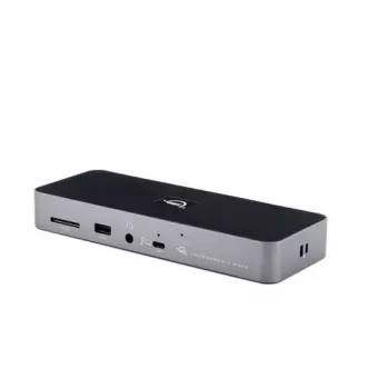 OWC Thunderbolt 4 Wired Dock Juoda Pilka 3.5mm Ethernet 1000 Mbit/s