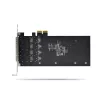 StarTech.com 4 prievadų GbE SFP tinklo plokštė, PCIe 2.0 x2 (suderinama su x4, x8, x16), Intel I350-AM4 4x 1GbE valdiklis, 1000BASE vario / šviesolaidžio, staliniam / serverio keturių prievadų Gigabit Ethernet NIC – Windows ir Linux