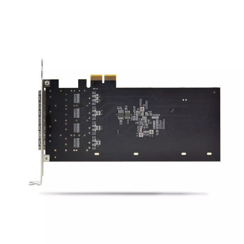 StarTech.com 4 prievadų GbE SFP tinklo plokštė, PCIe 2.0 x2 (suderinama su x4, x8, x16), Intel I350-AM4 4x 1GbE valdiklis, 1000BASE vario / šviesolaidžio, staliniam / serverio keturių prievadų Gigabit Ethernet NIC – Windows ir Linux