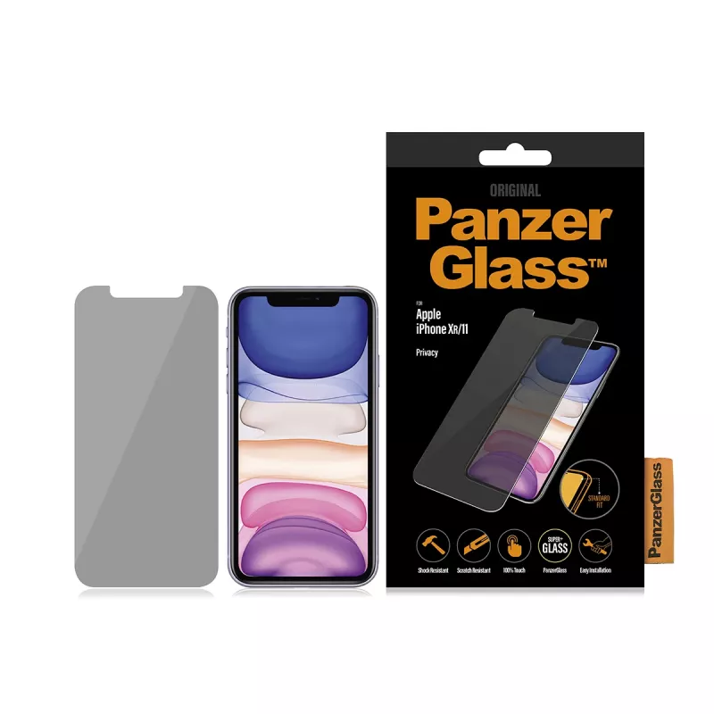PanzerGlass ® Privatumo ekrano apsauga iPhone 11 | XR | Standartinis pritaikymas