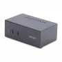 StarTech.com 2 prievadų dviejų monitorių DisplayPort KVM jungiklis, 4K 60Hz, 2x USB 5 Gbps šakotuvo prievadai, 2x USB 2.0 HID prievadai, perjungimas sparčiaisiais klavišais ir mygtuku, atitinka TAA – ESD 3 lygio apsauga
