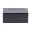 StarTech.com 2 prievadų dviejų monitorių DisplayPort KVM jungiklis, 4K 60Hz, 2x USB 5 Gbps šakotuvo prievadai, 2x USB 2.0 HID prievadai, perjungimas sparčiaisiais klavišais ir mygtuku, atitinka TAA – ESD 3 lygio apsauga