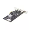 StarTech.com 4 prievadų USB PCIe kortelė, USB 3.2 5 Gbps, PCI Express plėtros kortelė su 4 nepriklausomais USB valdikliais, 4 USB-A prievadai, Windows/macOS/Linux