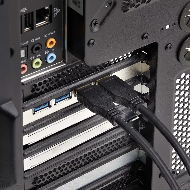 StarTech.com 4 prievadų USB PCIe kortelė, USB 3.2 5 Gbps, PCI Express plėtros kortelė su 4 nepriklausomais USB valdikliais, 4 USB-A prievadai, Windows/macOS/Linux