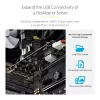 StarTech.com 4 prievadų USB PCIe kortelė, USB 3.2 5 Gbps, PCI Express plėtros kortelė su 4 nepriklausomais USB valdikliais, 4 USB-A prievadai, Windows/macOS/Linux