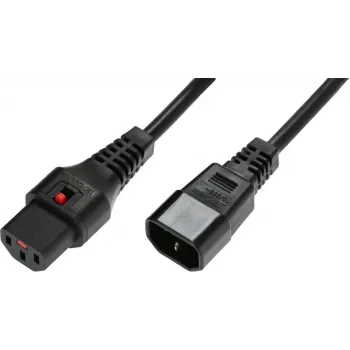 Microconnect PC1021 maitinimo kabelis Juodas 2 m C13 jungtis C14 jungtis