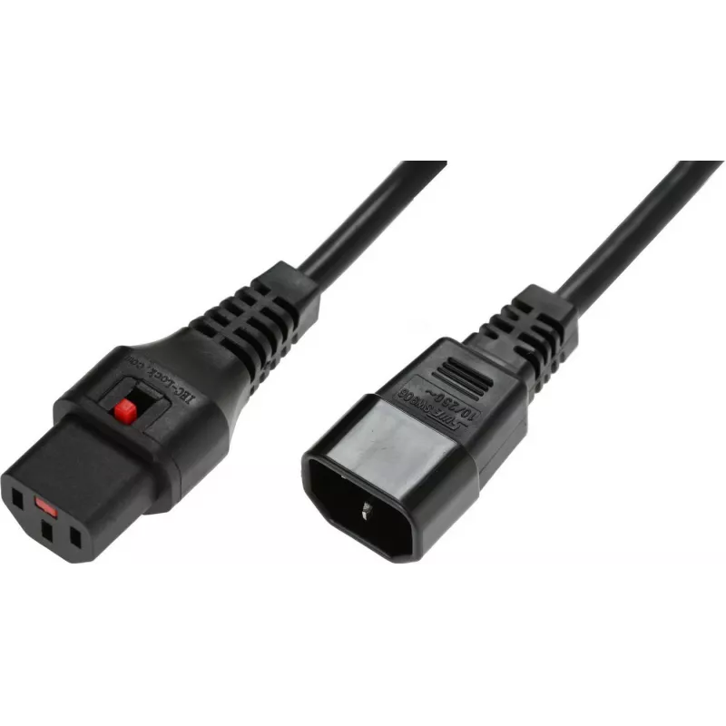 Microconnect PC1021 maitinimo kabelis Juodas 2 m C13 jungtis C14 jungtis
