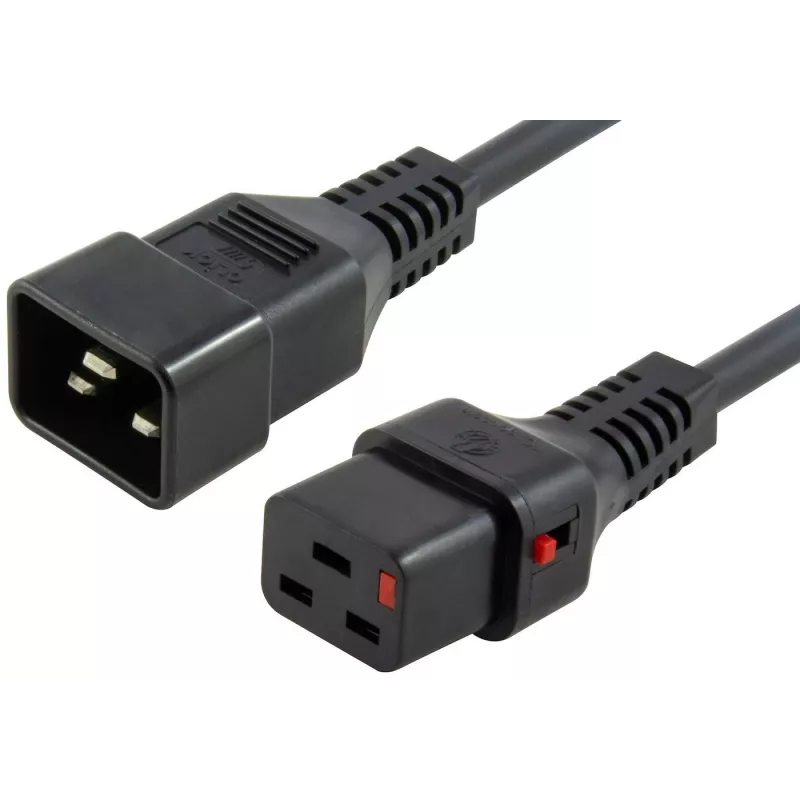 Microconnect PC1285 maitinimo laidas juodas 2 m C20 kištukas C19 lizdas