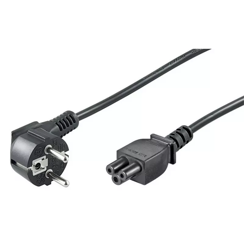 Microconnect PE010818 maitinimo laidas, juodas, 1,8 m, maitinimo kištukas E+F, C5 jungtis