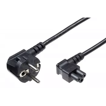 „Microconnect PE010830A“ maitinimo laidas, juodas, 3 m, C5 mova, CEE7/7