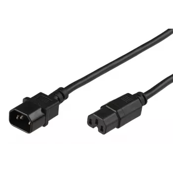 Microconnect PE011420 maitinimo laidas juodas 2 m C14 kištukas C15 lizdas