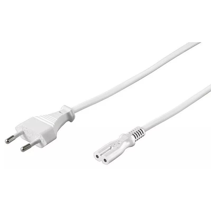 Microconnect PE030705W maitinimo laidas baltas 0,5 m maitinimo kištukas C tipas C7 jungtis