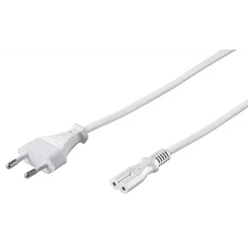 Microconnect PE030710W maitinimo laidas baltas 1 m maitinimo kištukas C tipas C7 jungtis