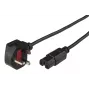 Microconnect PE090420C15 maitinimo laidas juodas 2 m BS 1363 C15 jungtis