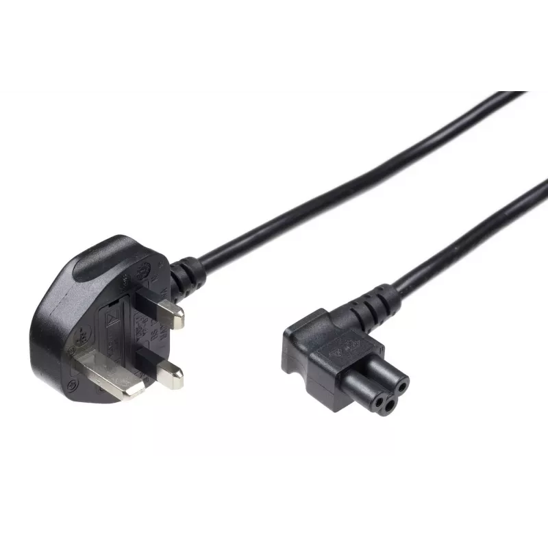 Microconnect PE090818A maitinimo kabelis juodas 1,8 m maitinimo kištukas G tipo C5 jungtis