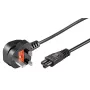 Microconnect PE090850 maitinimo laidas Juodas 5 m C5 jungtis