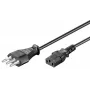 Microconnect PE100418 maitinimo kabelis juodas 1,8 m maitinimo kištukas L tipo C13 jungtis