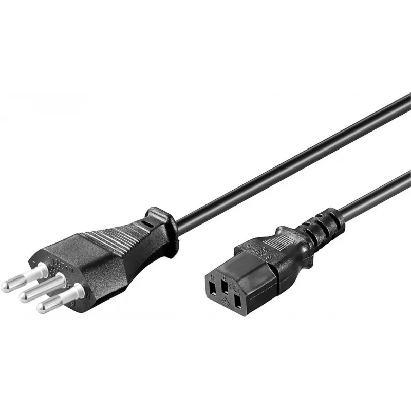 Microconnect PE100430 maitinimo laidas, juodas, 3 m, C13 mova