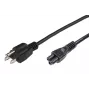 Microconnect PE110805 maitinimo laidas juodas 0,5 m maitinimo kištukas B tipo C5 jungtis