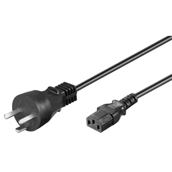Microconnect PE120418 maitinimo laidas juodas 1,8 m maitinimo kištukas K tipo C13 jungtis