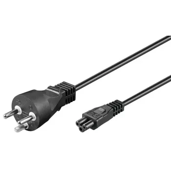 Microconnect PE120805 maitinimo laidas juodas 0,5 m maitinimo kištukas K tipo C5 jungtis