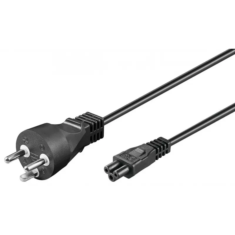 Microconnect PE120805 maitinimo laidas juodas 0,5 m maitinimo kištukas K tipo C5 jungtis