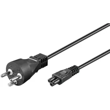 Microconnect PE120810 maitinimo kabelis juodas 1 m maitinimo kištukas K tipas C5 mova