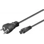 Microconnect PE120810 maitinimo kabelis juodas 1 m maitinimo kištukas K tipas C5 mova