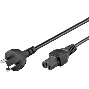 Microconnect PE130418 maitinimo kabelis juodas 1,8 m C15 jungtis