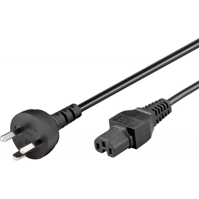 Microconnect PE130418 maitinimo kabelis juodas 1,8 m C15 jungtis