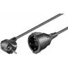 Microconnect PE140500 maitinimo laidas juodas 5 m