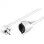 Maitinimo ilginamasis laidas Microconnect PE141000W 10 m 1 kintamosios srovės lizdas Baltas