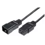 Microconnect PE141510 maitinimo kabelis Juodas 1 m C20 mova C19 mova