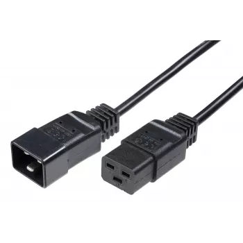 Microconnect PE141530 maitinimo laidas juodas 3 m C20 jungtis C19 jungtis