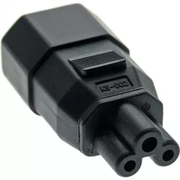 Microconnect PEA0408 laido jungčių adapteris C14 C5 Juodas
