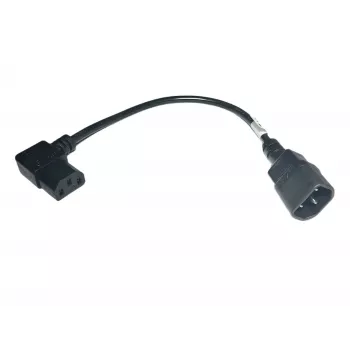 Microconnect PEA1416 maitinimo laidas Juoda 0.3 m C13 jungtis C14 jungtis