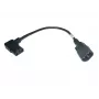 Microconnect PEA1416 maitinimo laidas Juoda 0.3 m C13 jungtis C14 jungtis