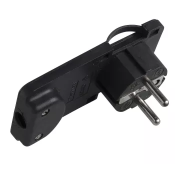 Maitinimo kištuko adapteris, F tipas, Microconnect PESCHPLUG-B, 230 V, 16 A
