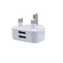 Microconnect PETRAVEL36 elektros kištukas baltas